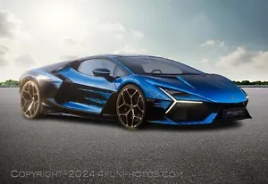 Arte de pared Lamborghini-Revuelto tamaño póster impresión fotográfica 11"x17" - Imagen 1 de 1