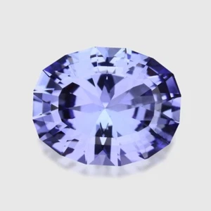 3,08 cts EXQUISITO CORTE OVALADO PERSONALIZADO TANZANITA PÚRPURA LAVANDA - Imagen 1 de 1