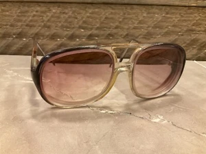 OVERSIZED EXAGGERATED VINTAGE RETRO SUN GLASSES Sold as Frames only 70's 80's - Picture 1 of 10