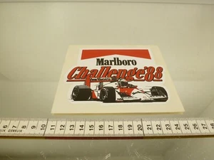 VINTAGE F1 STICKER - MARLBORO CHALLENGE '88 - GOOD CONDITION - Imagen 1 de 4