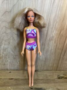 Suntan Tuesday Taylor Summer Vacation Doll 1977 Vintage Ideal Toys Barbie Sindy