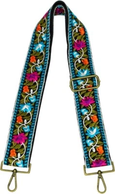 Cartera Correa Bandolera Correas Repuesto Jacquard Bordado 2 Anchos Foto 1 de 4