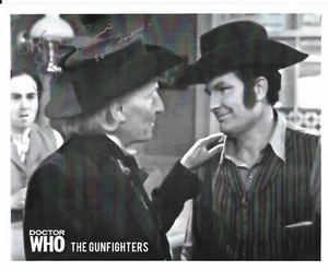 Shane Rimmer DOCTOR WHO as Seth Harper THE GUNFIGHTERS Signed 10x8 COA 32592 - Picture 1 of 1