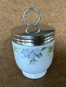 Royal Worcester Single Egg Coddler - Jardín Inglés ~ Porcelana Fina Inglaterra - Imagen 1 de 24