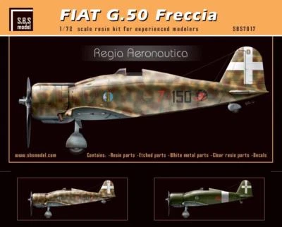 kit completo resina Fiat G.50 'Regia Aeronautica' 1/72 SBS 7017 - Immagine 1 di 4