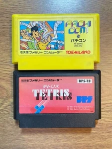 JUEGO NNINTENDO FAMICOM JAPÓN PACHICOM Y TETRIS - Imagen 1 de 2