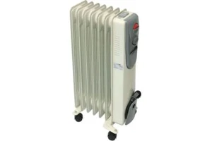 Elektro Ölradiator Ölheizung 7 Rippen Elektroheizung Radiator Heizkörper Heizung - Bild 1 von 1