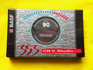 1x BASF 353 CR II-Studio 90 Cassette Tape 1994 + OVP + SEALED + - Bild 1 von 2