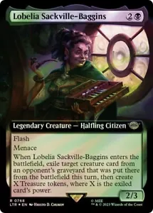 Lobelia Sackville-Baggins Surge Foil Extended Art The Lord of the Rings NM MTG - Picture 1 of 1