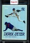2021 Topps Project 70 Card #613 Derek Jeter 1967 by Ma®ket Rainbow Foil /70