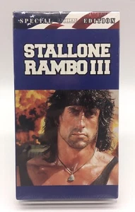 Rambo III Special Edition (VHS, 1988) Sylvester Stallone Richard Crenna SEALED - Picture 1 of 4