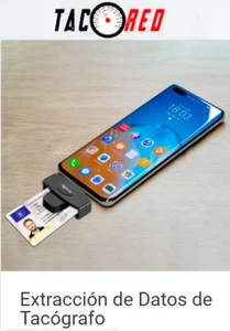 Lector para Tarjeta Tacografo 2 Generación para Smart Phone Movil - Imagen 1 de 9