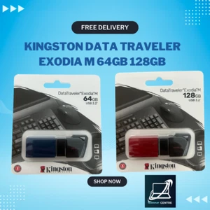 Kingston USB Memory Stick Exodia M Capacidad 64GB 128GB Flash Drive 3.2 - Imagen 1 de 6
