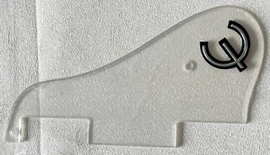 Custom For Epiphone ES-339 Style &“E”Logo Guitar Pickguard Clear Transparent - Picture 1 of 5