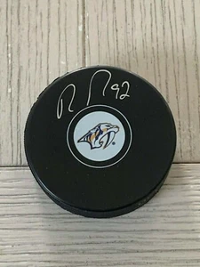 Ryan Johansen autographed signed puck NHL Nashville Predators PSA - Picture 1 of 2