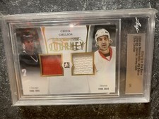 2014/2015 Chris Chelios Leaf In The Game Ultimate Jersey Gold #5/5