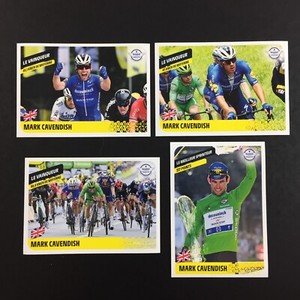 2021 Mark Cavendish Lot of 5 Panini Tour De France Stickers