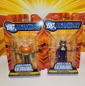 Justice League Unlimited Aquaman Big Barda JLU Lot DC Universe - Picture 1 of 9