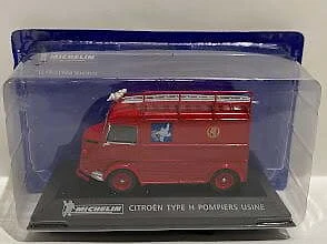Citroen Type H Pompiers Usine MICHELIN 1:43 Ixo Altaya Diecast furgone - Immagine 1 di 1
