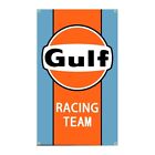 Gulf fuel gas Flag Banner 3ft x 5ft advertising racing gt40 mustang
