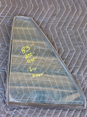 Honda Accord 1982-1985 sedán conductor ventana trasera de vidrio en ángulo OEM izquierda 83 84 oe Foto 1 de 4