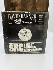 David Banner Crank It Up SRC Street Records Single 12 Inch Vinyl Hip Hop Rap - Picture 1 of 2