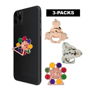 Spinner & Whirpool Phone Ring Holder 360° For Cell Phones And Tablets - Picture 1 of 4