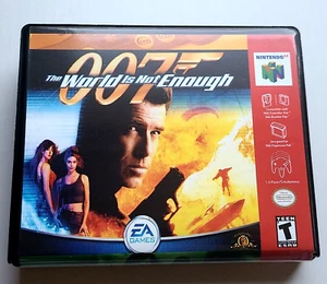 007 The World Is Not Enough SOLO ESTUCHE Nintendo 64 N64 Caja CUALQUIER4+20% DE DESCUENTO A+CALIDAD - Imagen 1 de 5