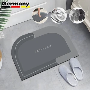 Duschmatte 40 x 60cm Badematte rutschfest weich saugfähig schnell Badteppich - Bild 1 von 11