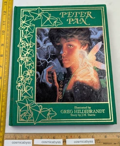 Peter Pan Illustrated Greg Hilldebrandt HC book 1987 1st print - Picture 1 of 8