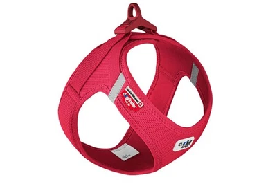 Curli Vest Hundegeschirr Air-Mesh rot für kleine Hunde