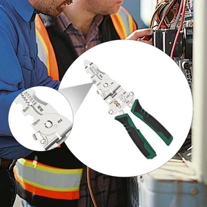 Wire Stripper Comfortable Grip with Voltage Tester Folding Versatile Crimper - Picture 1 of 5