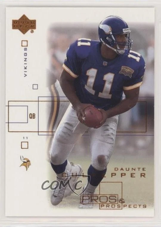 2001 Upper Deck Pros & Prospects Daunte Culpepper #51 - Image 1 of 2
