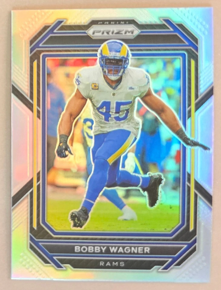2022 Panini Prizm #166 Bobby Wagner Silver Prizm Los Angeles Rams Seahawks - Image 1 of 1