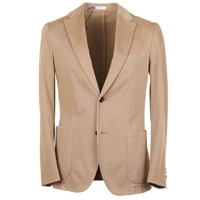 Traje Boglioli Calce Ajustado Teñido en Prenda Tostado Sarga Pesada Algodón 38R (UE 48) NUEVO CON ETIQUETAS Foto 1 de 4