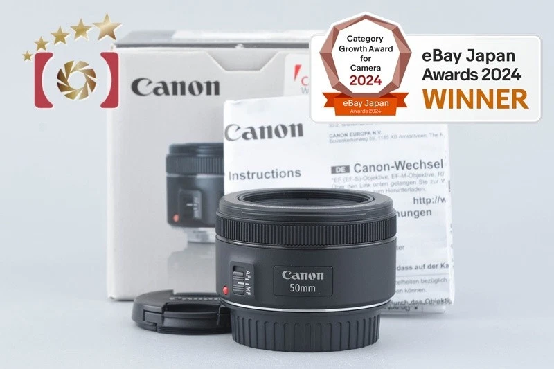 Canon EF 50mm f/1.8 STM w/ Box [Near Mint] - Image 1 of 4