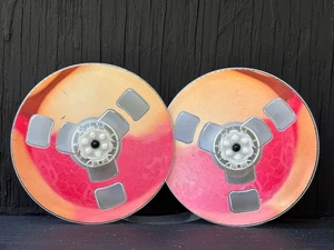 Custom VHS "Birthday Cake" Spools - Tape Parts 📼 Spool Swap Supplies - Picture 1 of 6