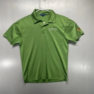 UPS Store Employee Uniform Green short sleeve Golf Polo Shirt Men Size S Small - Picture 1 of 8