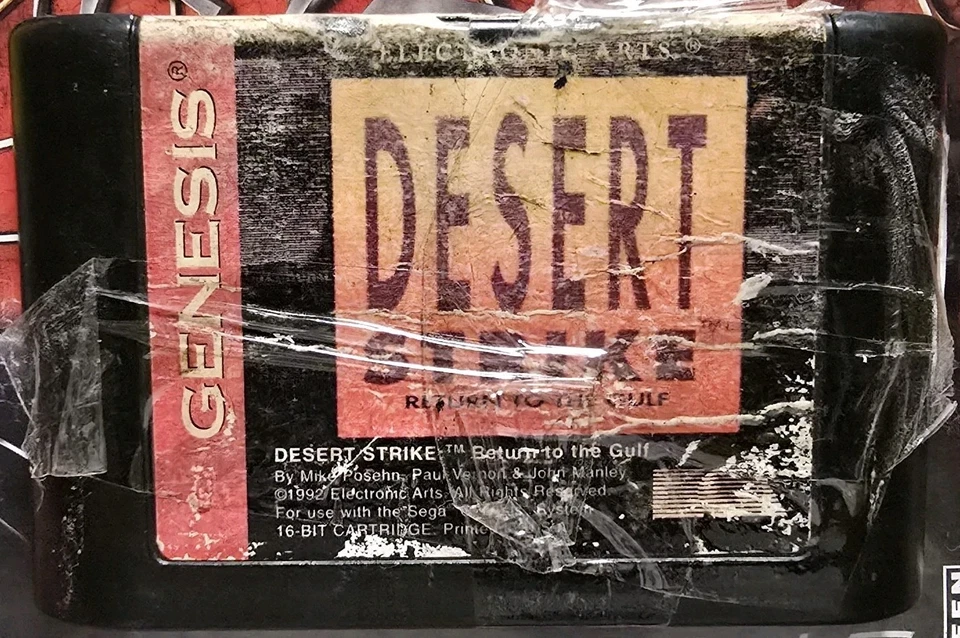 Desert Strike: Return to the Gulf (Sega Genesis, 1992) solo cartucho, ¡probado! Foto 1 de 1