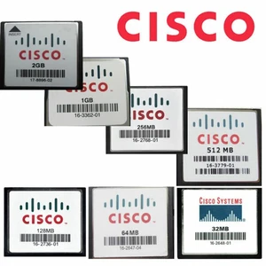 CISCO CF 32/64/128/256/512 MB Compact Flash Memory Card For Digital Camera - Picture 1 of 20