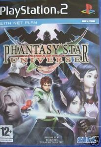 Phantasy Star: Universe (Sony PlayStation 2, 2006) 1ST CLASS PS2