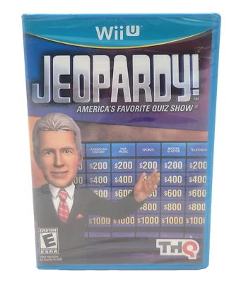 Jeopardy! - Nintendo Wii U - Brand New Factory Sealed US Version - Image 1 of 4