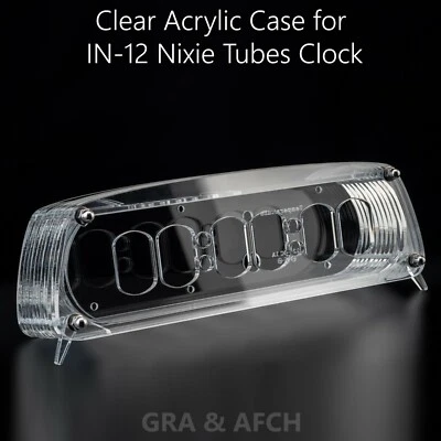 Acrylic Case for IN-12 Nixie Tubes Clocks - Image 1 of 4