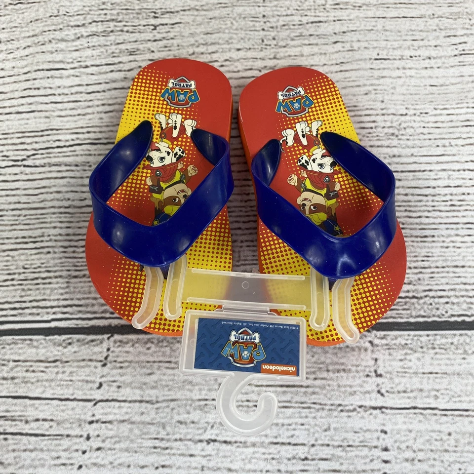 Chanclas Nickolodeon Paw Patrol bebé talla 5/sandalias sin cordones para niños naranja NUEVAS Foto 1 de 4