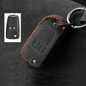 Full Suede CoveredKey Fob Remote Protector Holder Cover Case For Holden Cruze - Picture 1 of 9