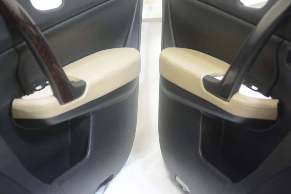 Panel puerta reposabrazos cuero sintético para Nissan Máxima 09-14 beige Foto 1 de 4