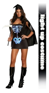 Maya Remains Sexy Skeleton Adult Costume X-Large - Picture 1 of 1