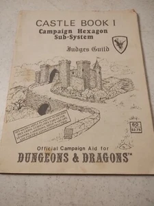 Judges Guild Castle System #1 D&D Supplement, 1978 RARE - Picture 1 of 11