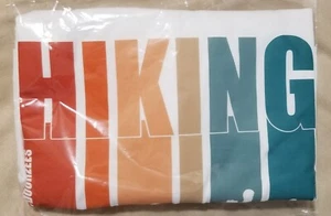 Mens Large "HIKING" T Shirt, Heavy Cotton. Outdoorzees, Very Soft - Picture 1 of 1