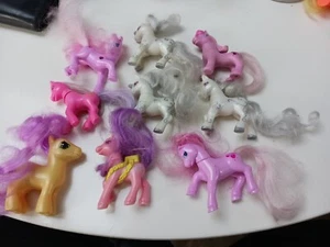 9 X McDonald’s happy meal toy my little pony vintage - Picture 1 of 3